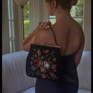 Vintage embroidered bag